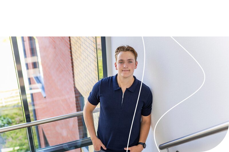 Maak kennis met Mike, werkstudent bij Kab